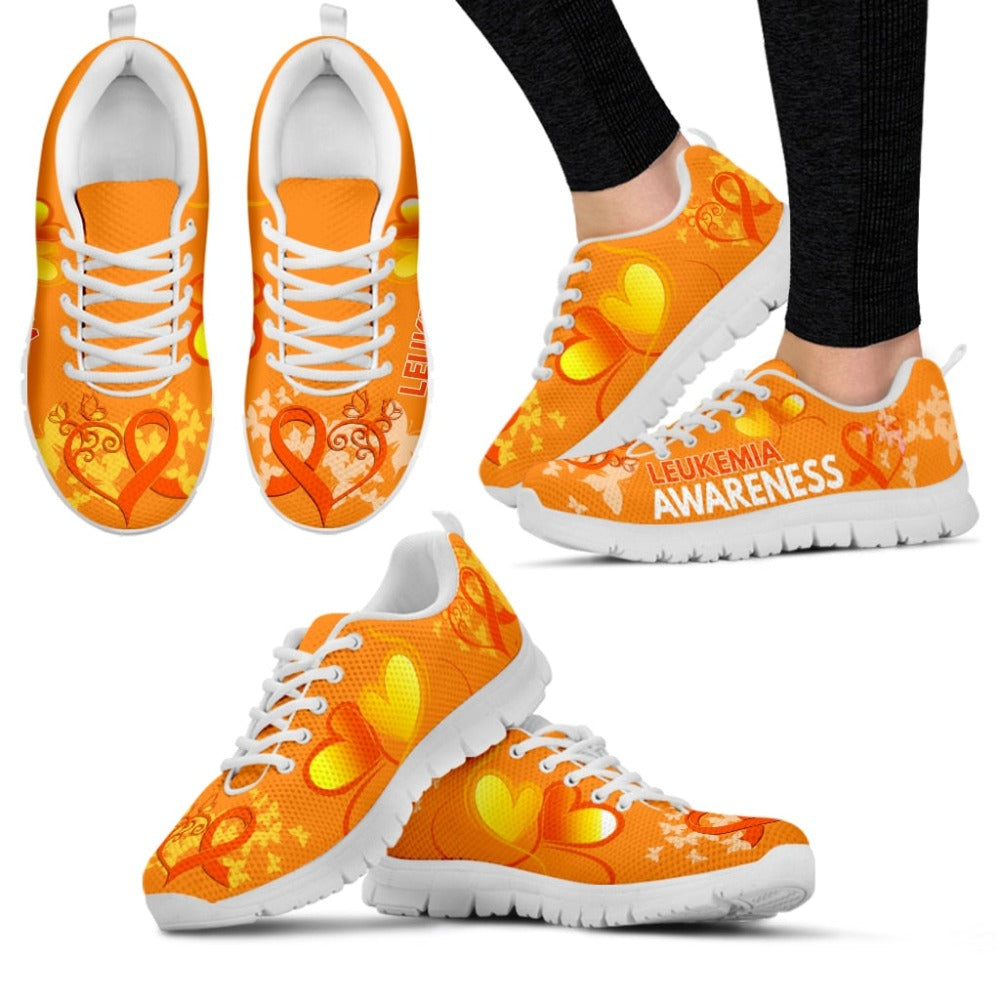 Ovarian Breast Cancer Leukaemia Awareness Womens Sneakers Shoes