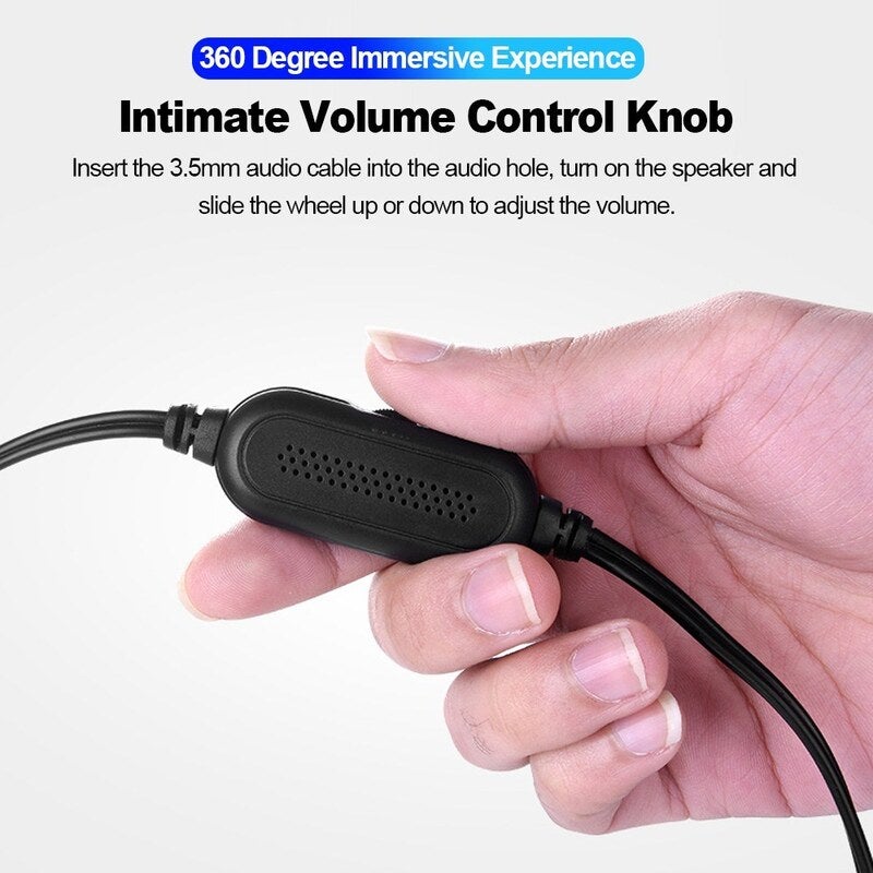 Sada V 196 Usb Wired Computer Bar Stereo Subwoofer Powerful Music Player Bass Surround Sound Box 3.5Mm Audio Input For P