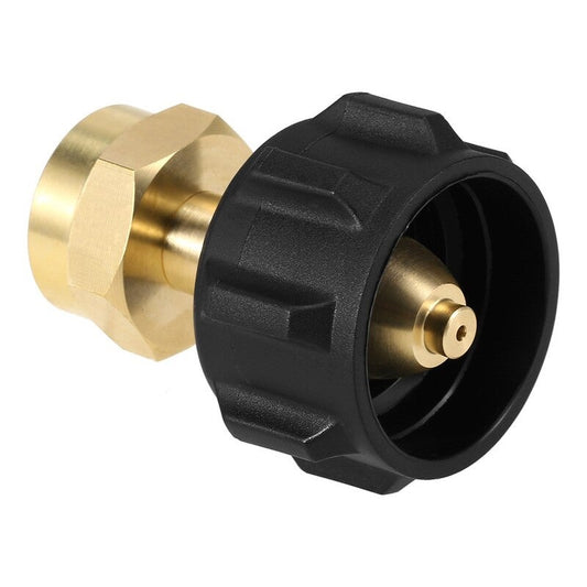 Safety Qcc1 Type1 Regulator Valve Refill Adapter For 1Lb Small Cylinders Propane Refiller Canister Fill Coupler Solid Br