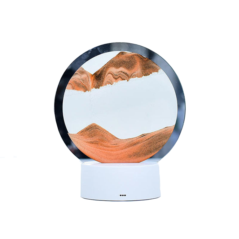 Sand Painting Lamp Remote Control Rgb Led Night Light Quicksand Table Desk