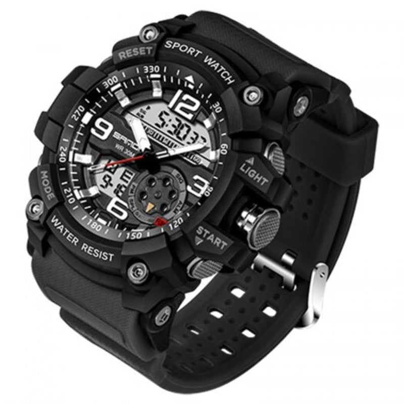 Veile Studios 740 5321 Luminous Double Movement Men Watch Black