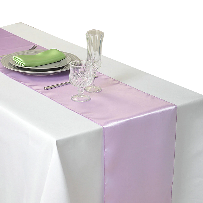 30X275cm Satin Table Runner Wedding Party Supplies Home Decor