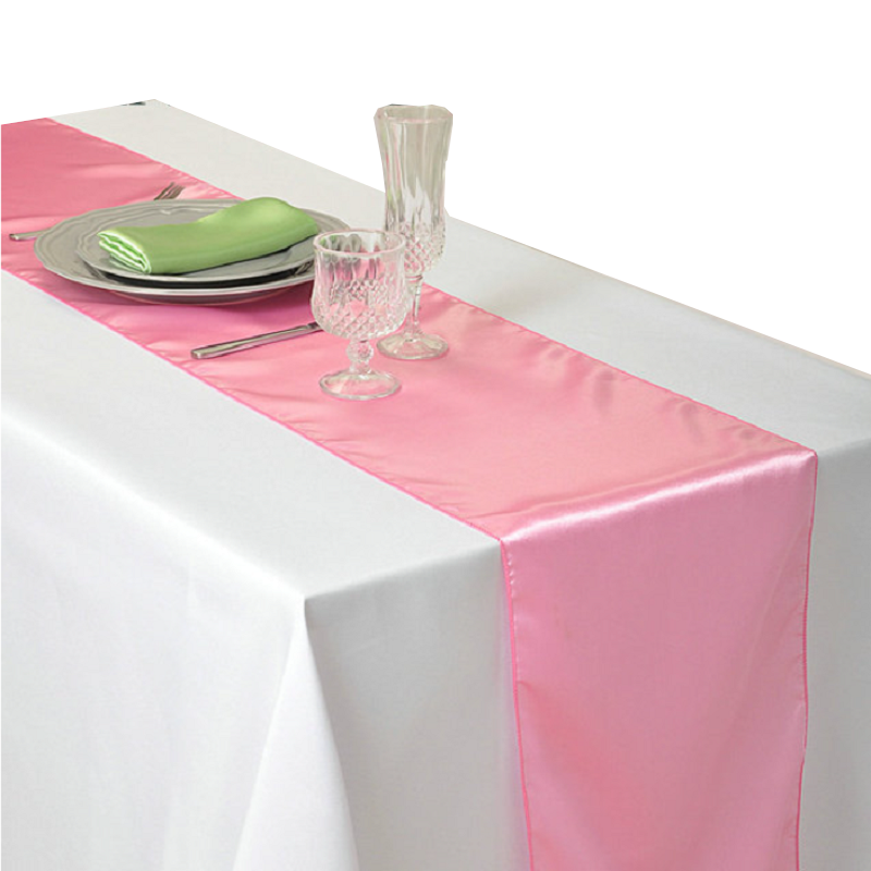 30X275cm Satin Table Runner Wedding Party Supplies Home Decor