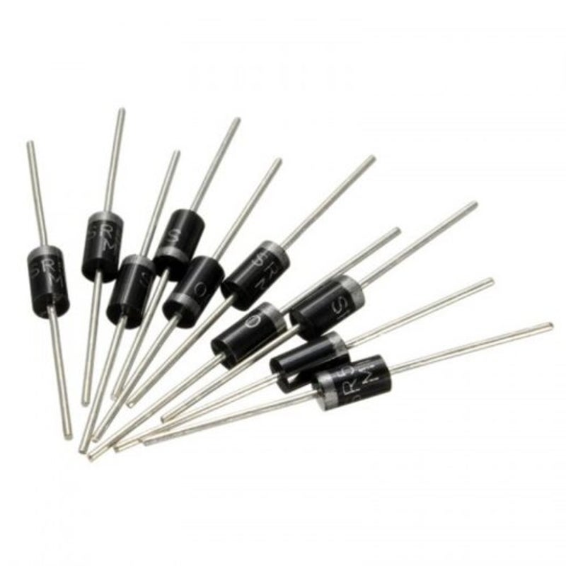 Sb5100 100V 5A Schottky Barrier Diode Electronic Semiconductor Device For Diy Solar Cell Panel Junction Box Diodes 10Pcs