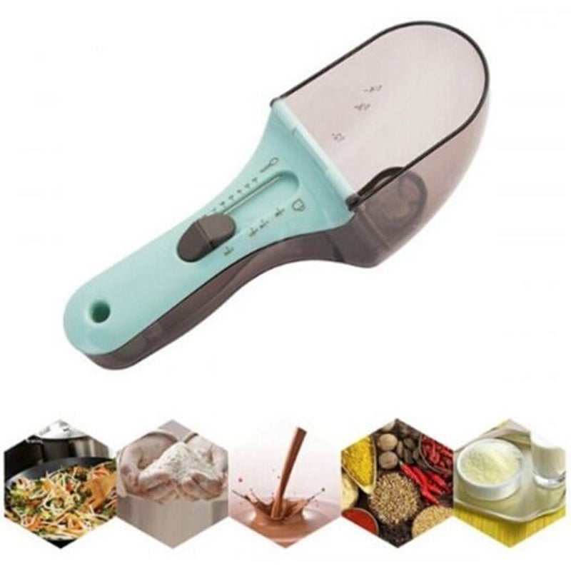 Scale Measuring Spoon Set Baking Tool Pale Blue Lily