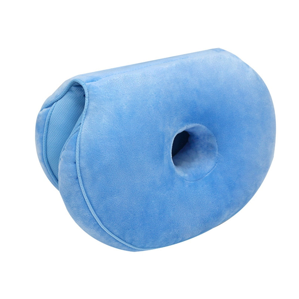 Dual Comfort Memory Foam Orthopedic Posture Correcting Pelvis Hip Lift Sitting Seat Cushion