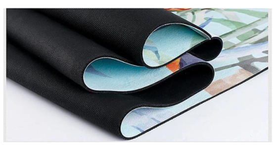 Suede Yoga Mat Non Slip Gym Fitness Exercise Pilates