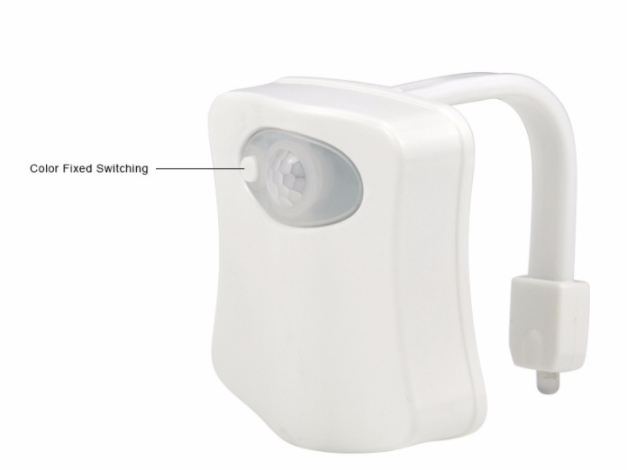 8 Colors Led Toilet Nightlight Motion Activated Sensor Lamp