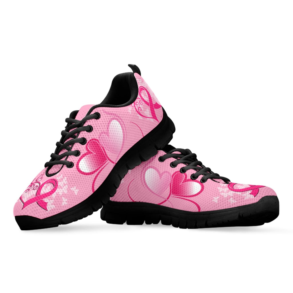 Ovarian Breast Cancer Leukaemia Awareness Womens Sneakers Shoes