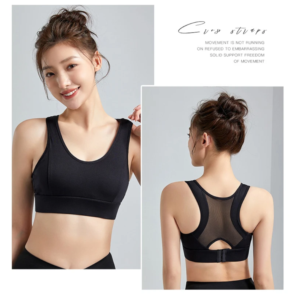 Seamless Sports Push Up Gym Vest Fitness Running Crop Tops Padded Yoga Bra