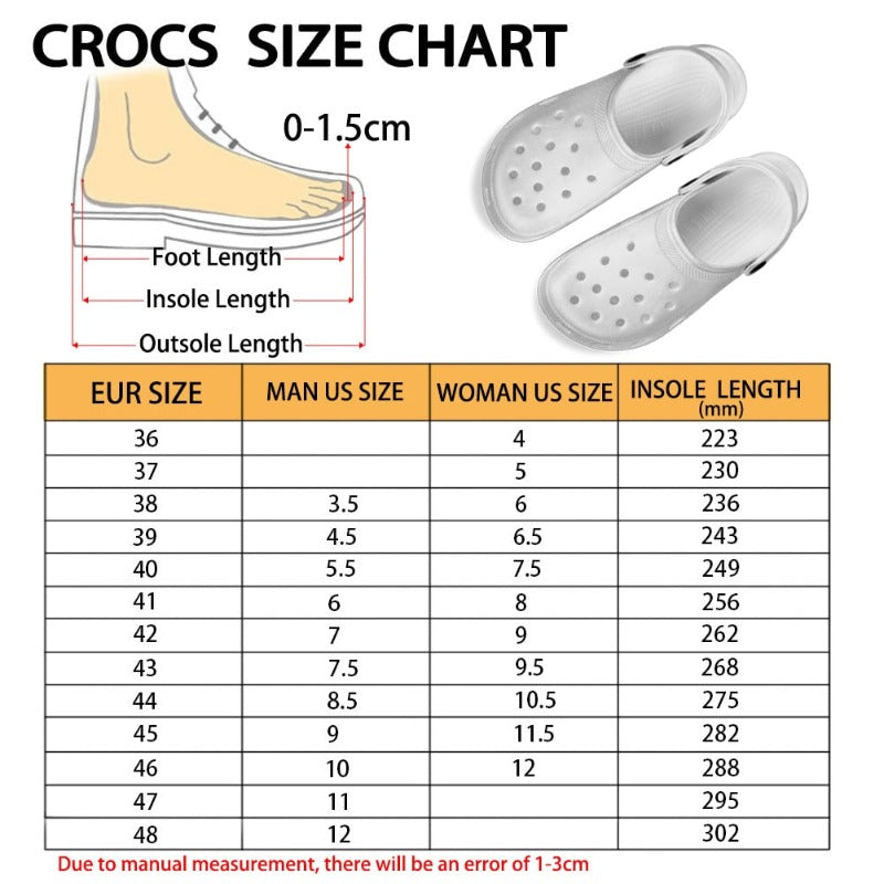 Avocado Printed Pattern Comfortable Non Slip Unisex Rubber On Clog Shoes