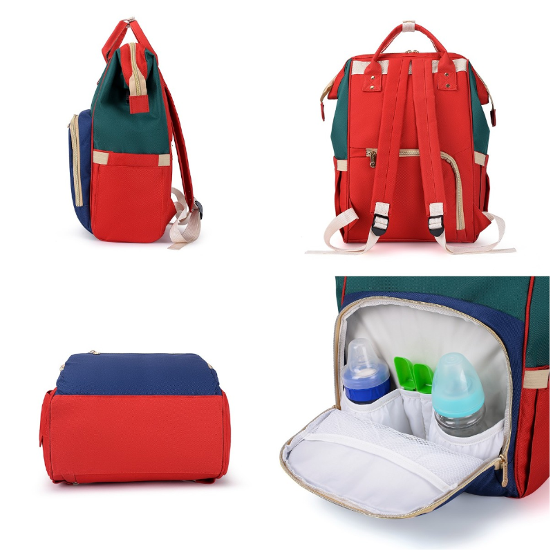 Separate Dry Wet Multi Functional Nappy Bag
