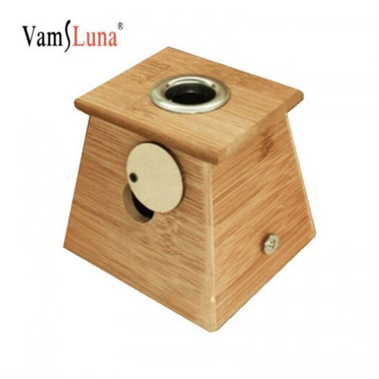 Serdokntbig One Moxa Holes Bamboomoxa Box For Easy Reliable Moxibustion Therapy