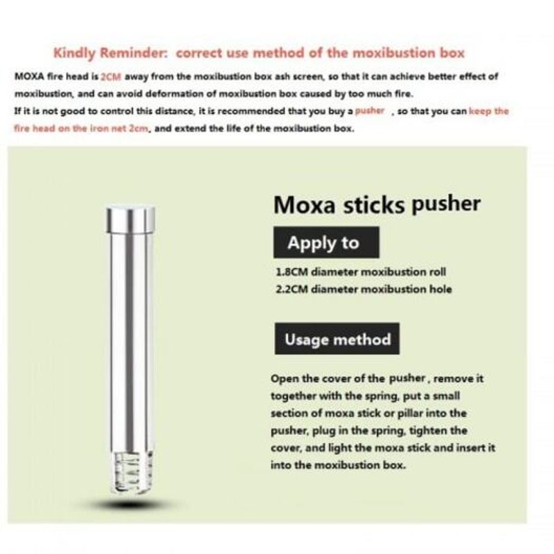 Serdokntbig One Moxa Holes Bamboomoxa Box For Easy Reliable Moxibustion Therapy