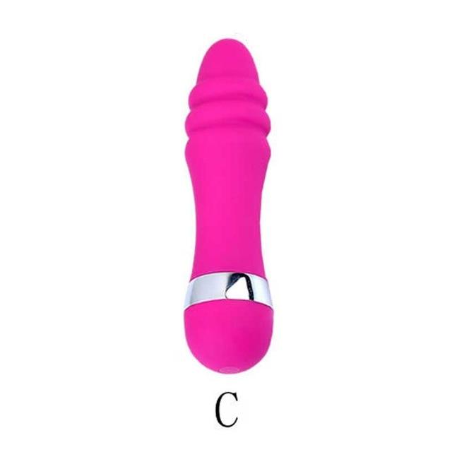 Pink Mini Vibrator Silicone G-Spot Anal Stimulation