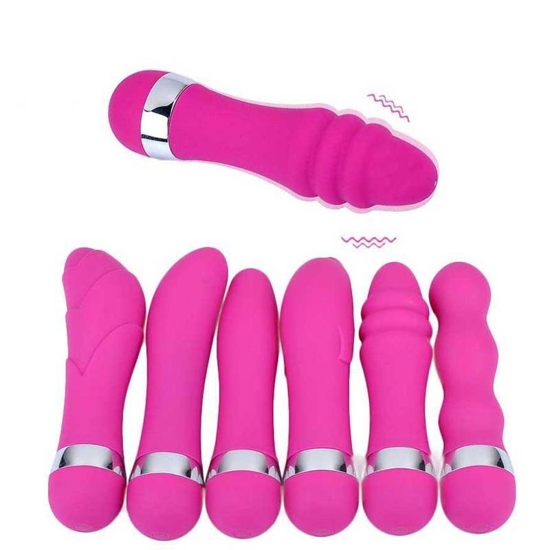 Pink Mini Vibrator Silicone G-Spot Anal Stimulation