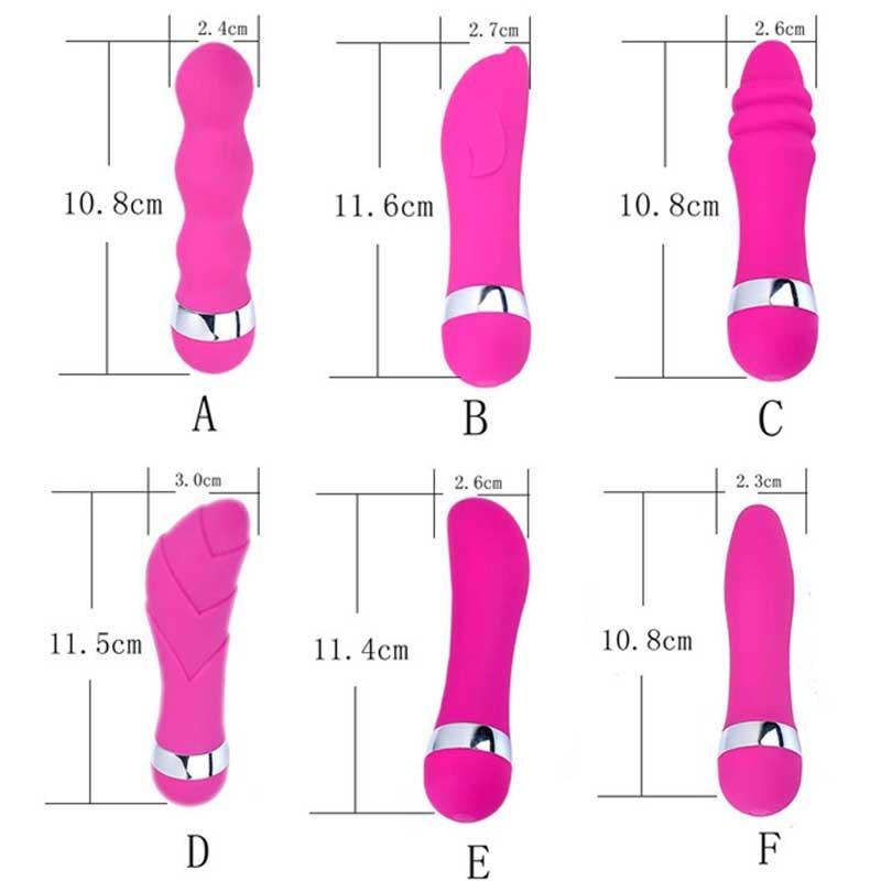Pink Mini Vibrator Silicone G-Spot Anal Stimulation