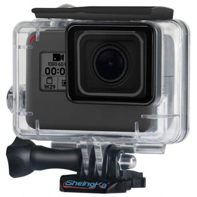 Outdoor Waterproof Protective Case Kit For Gopro Hero 5 / 6 7 2018 Action Camera White 4Pcs