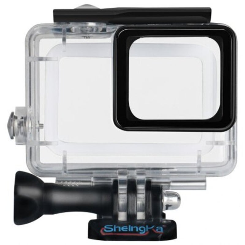 Outdoor Waterproof Protective Case Kit For Gopro Hero 5 / 6 7 2018 Action Camera White 4Pcs