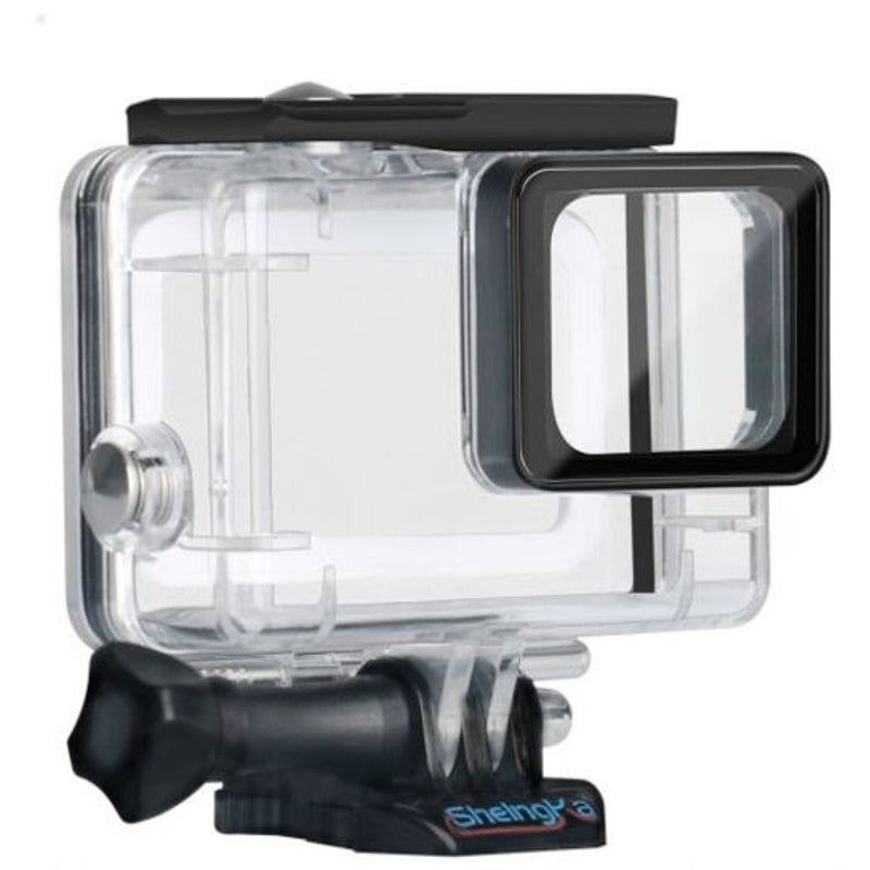 Outdoor Waterproof Protective Case Kit For Gopro Hero 5 / 6 7 2018 Action Camera White 4Pcs