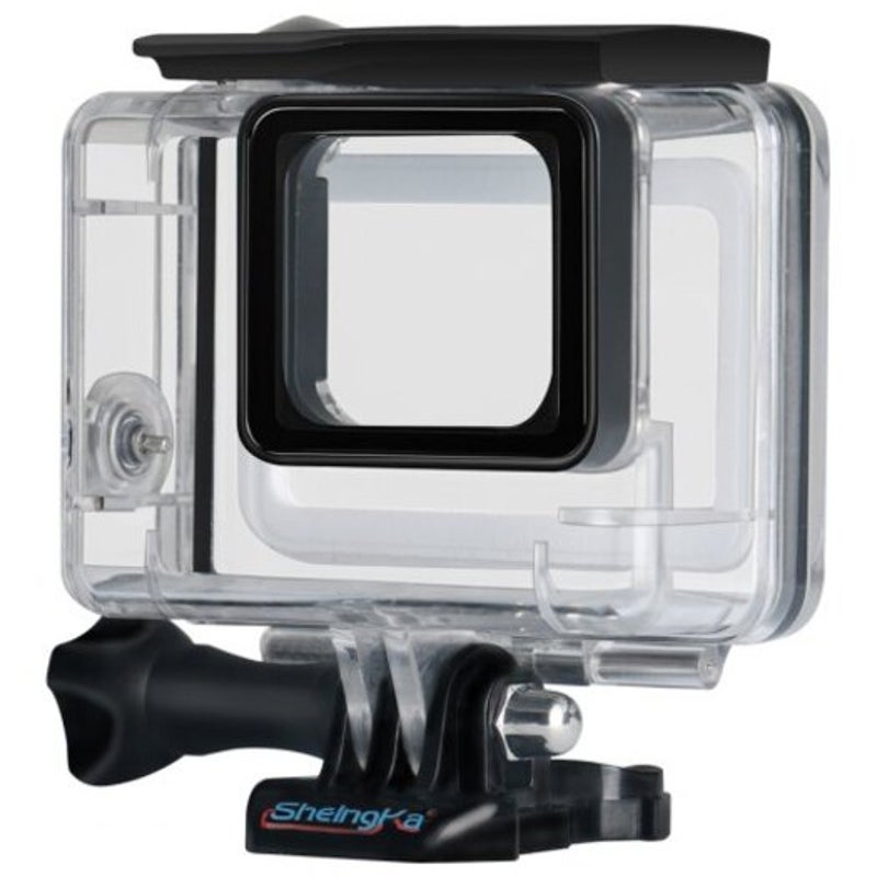 Outdoor Waterproof Protective Case Kit For Gopro Hero 5 / 6 7 2018 Action Camera White 4Pcs