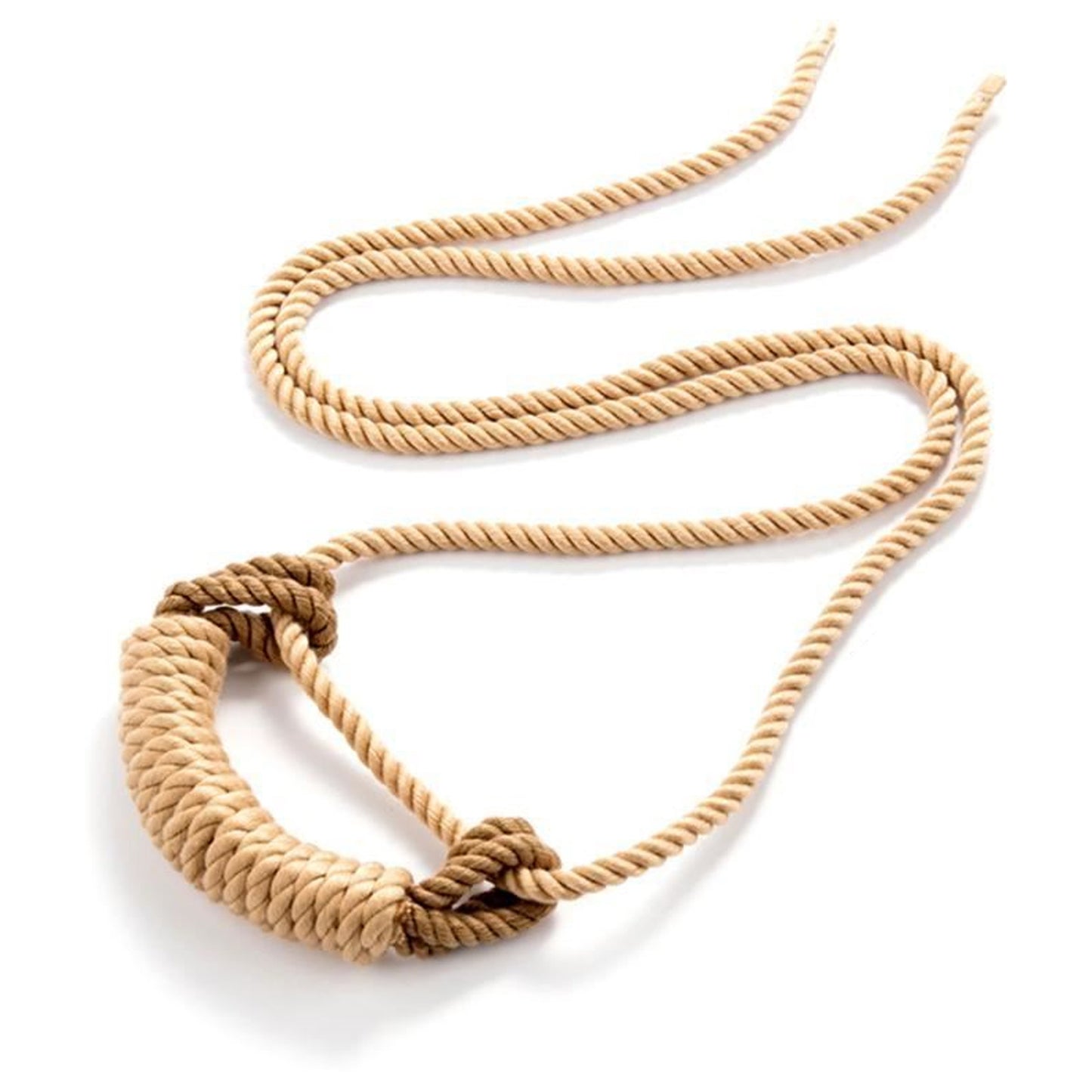 Shibari Rope Bit Gag Handmade Bondage Restraints Bdsm