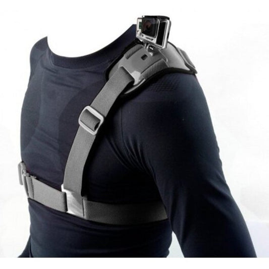 Shoulder Strap Supports Belt For Gopro Hero 6 / 5 4 3 2 Black