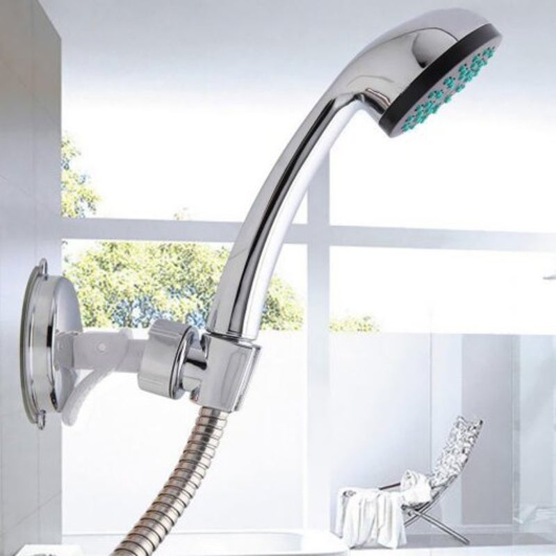 Shower Holder Suction Cup For Bathroom Accessories Universal Silver