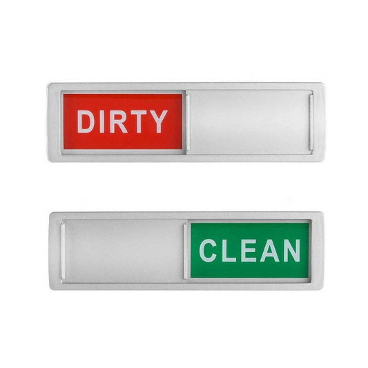 Signs Plaques 3M Adhesive Clean / Dirty Dishwasher Mag - Net