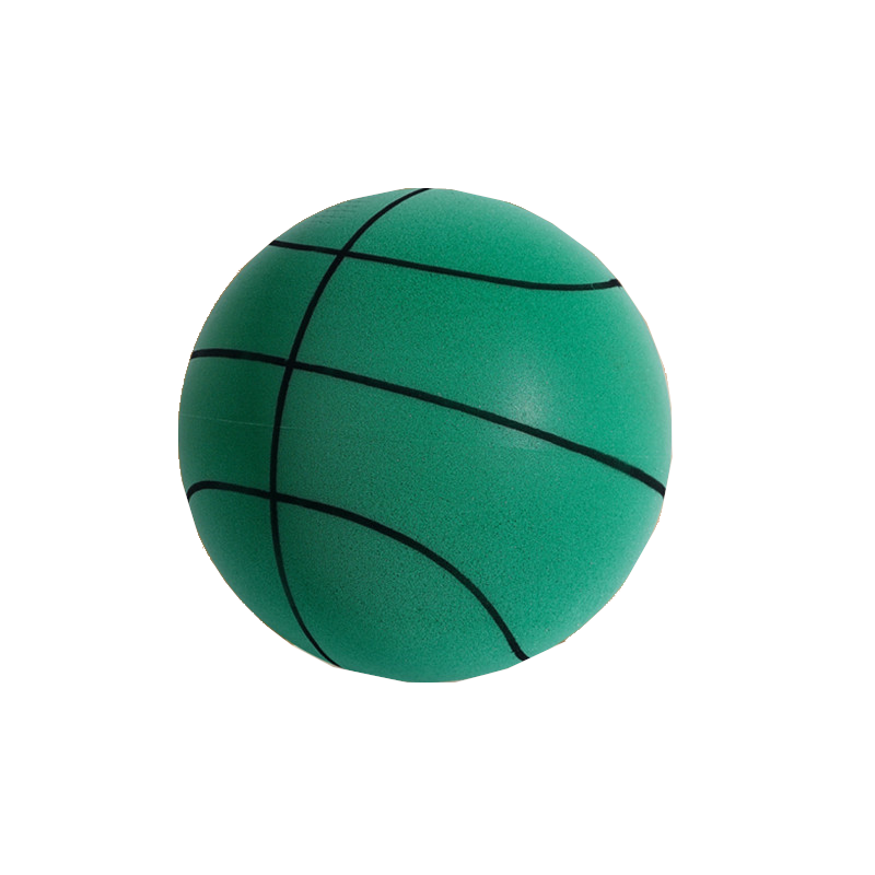 Silent High Density Foam Sports Ball Indoor Mute Basketball Soft Elastic Children Toy Games