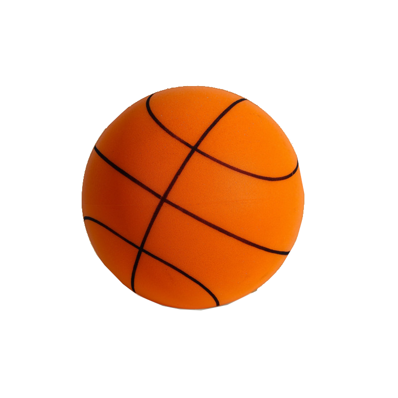 Silent High Density Foam Sports Ball Indoor Mute Basketball Soft Elastic Children Toy Games
