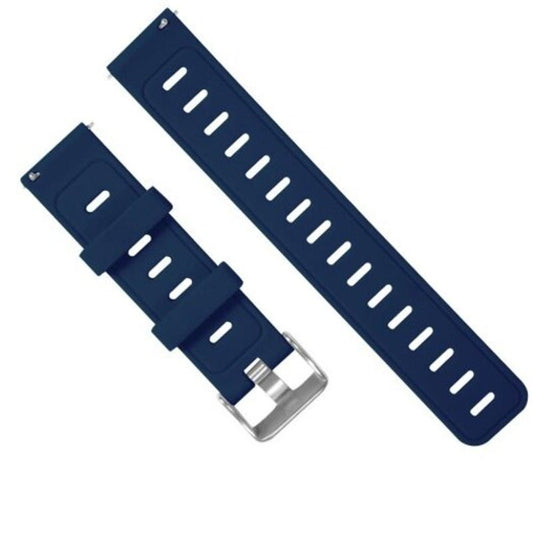 Silicone Band Wrist Strap For Samsung Galaxy Watch 46Mm / Gear S3 Classic Frontier Midnight Blue