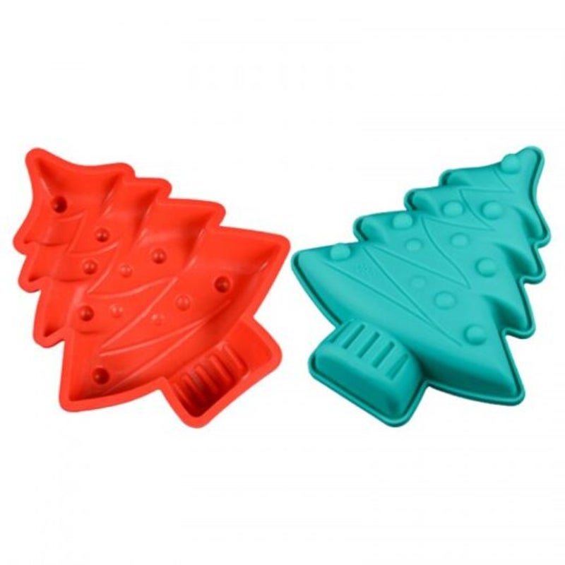Silicone Christmas Tree Cake Mold Household Utensils Baking Accessories