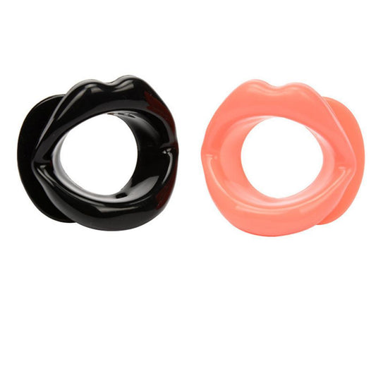 Silicone Rubber Open Mouth Lips Gag Bdsm Bondage Kink