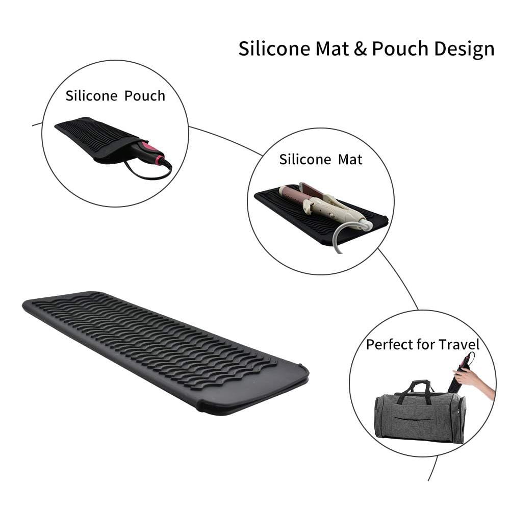 Silicone Heat Resistant Travel Bag Heatproof Mat