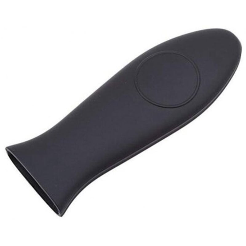 Silicone Hot Handle Holder For Kitchen Pan Black
