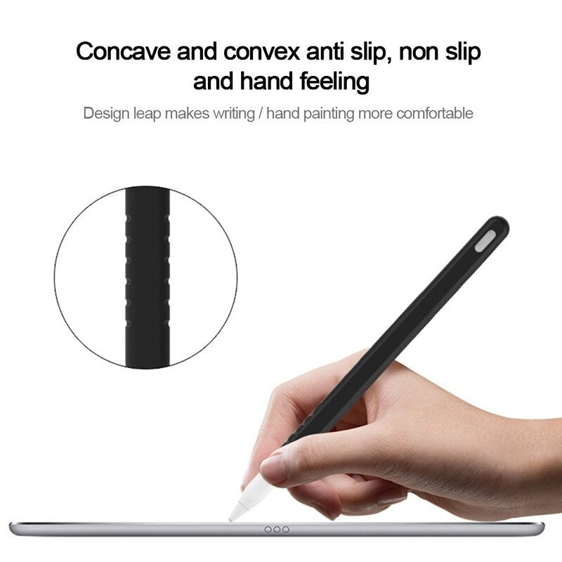 Silicone Pen Case Protector Protective Cover Compatible With Ipad Pencil 2
