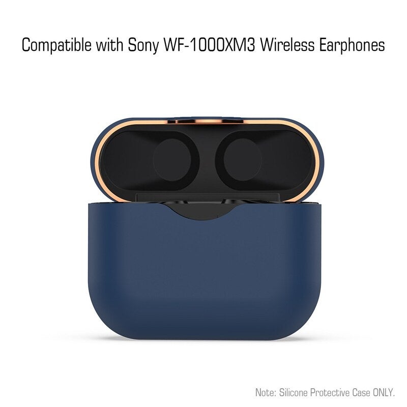 Wireless Bluetooth Earphones Silicone Protective Cover For Sony Wf-1000Xm3 Case