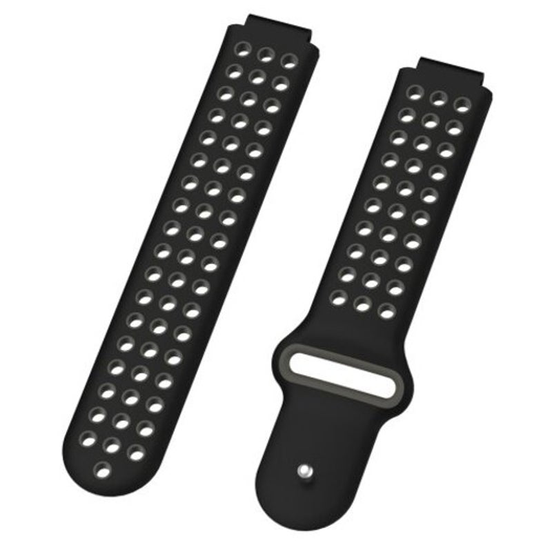 Silicone Sports Band Strap For Garmin Approach S6 / S20 S5 Black