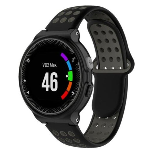 Silicone Sports Band Strap For Garmin Forerunner 220 / 230 235 630 620 735Xt Black