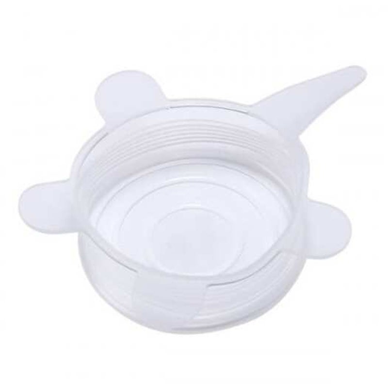 Silicone Stretch Lids 6Pcs / Pack Transparent