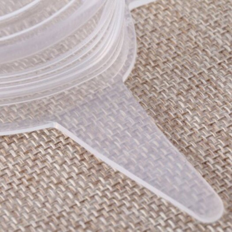 Silicone Stretch Lids 6Pcs / Pack Transparent