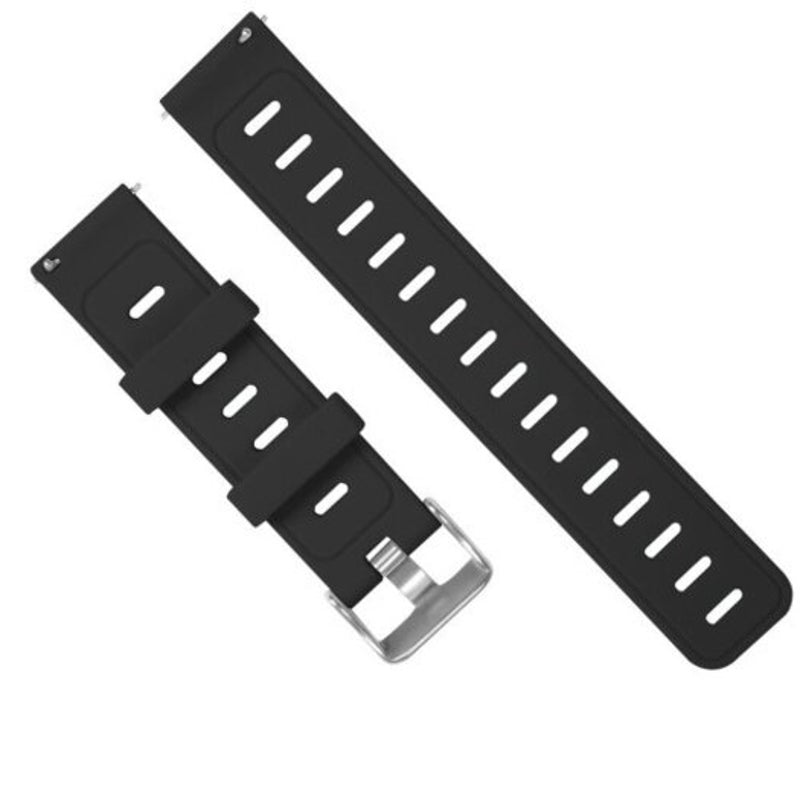 Silicone Watch Band Wrist Strap For Huawei Gt / 2 Pro Honor Magic Black