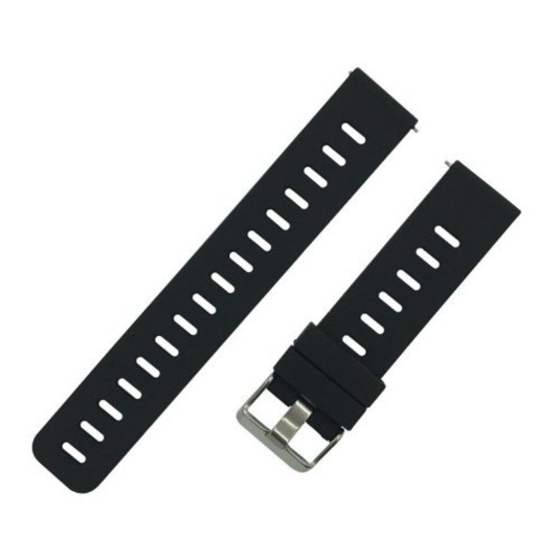 Silicone Watch Band Wrist Strap For Huawei Gt / 2 Pro Honor Magic Black
