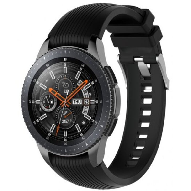 Silicone Soft Sports Strap Replacement For Samsung Galaxy Watch 46Mm Width 22Mm