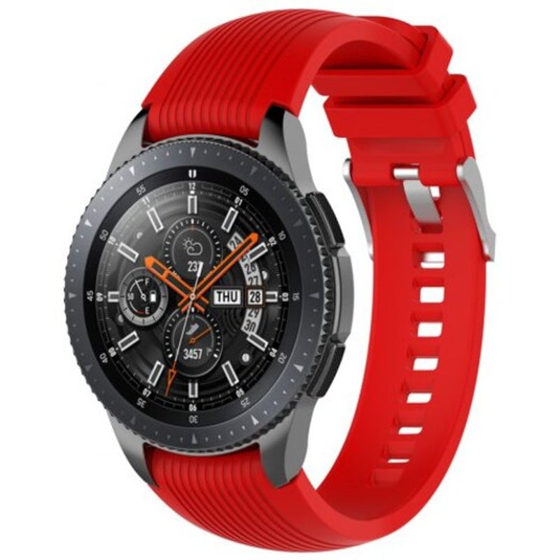 Silicone Soft Sports Strap Replacement For Samsung Galaxy Watch 46Mm Width 22Mm