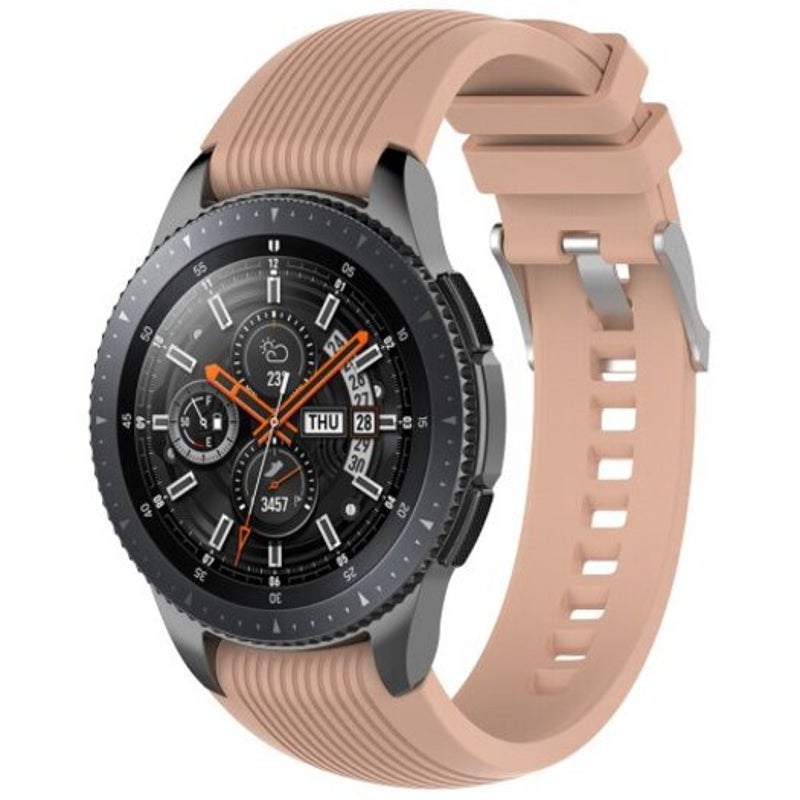 Silicone Soft Sports Strap Replacement For Samsung Galaxy Watch 46Mm Width 22Mm