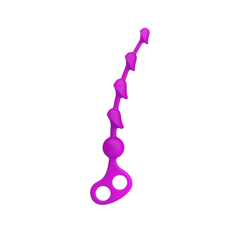 Silicone Anal Beads Chain Butt Plug Dildo