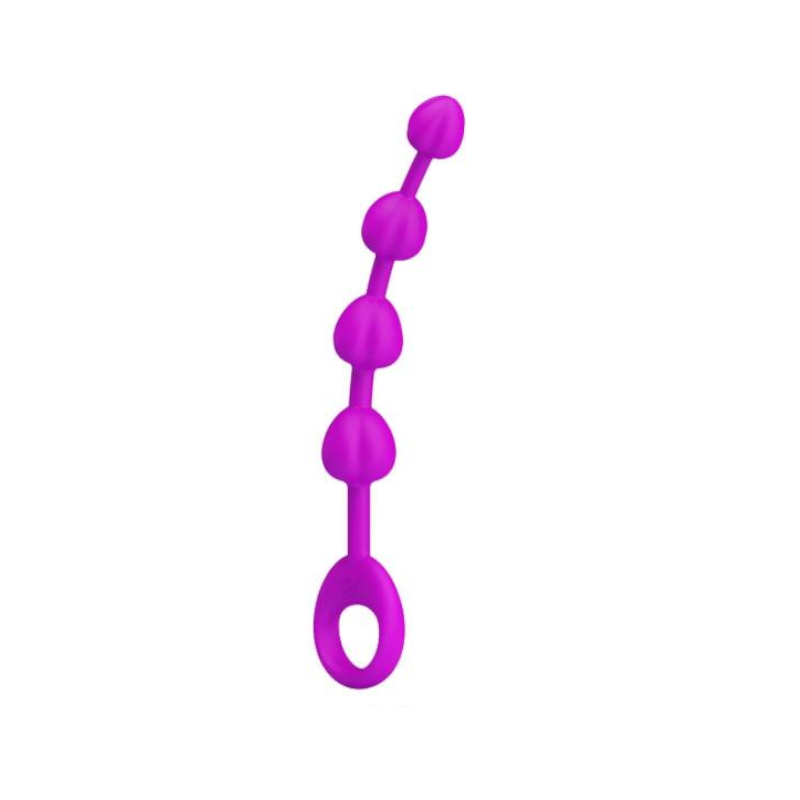 Silicone Anal Beads Chain Butt Plug Dildo