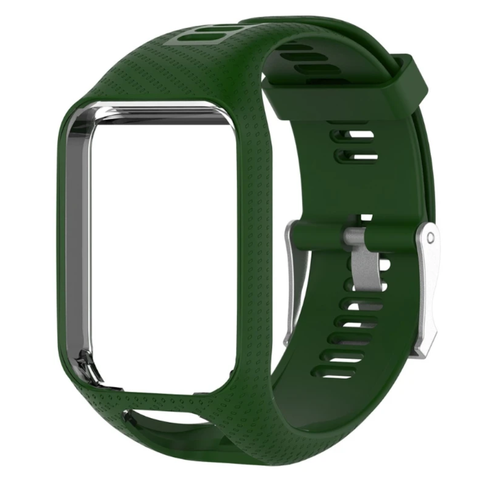 Silicone Replacement Wrist Band Strap For Tomtom Runner 2 3 Spark Gps Watch